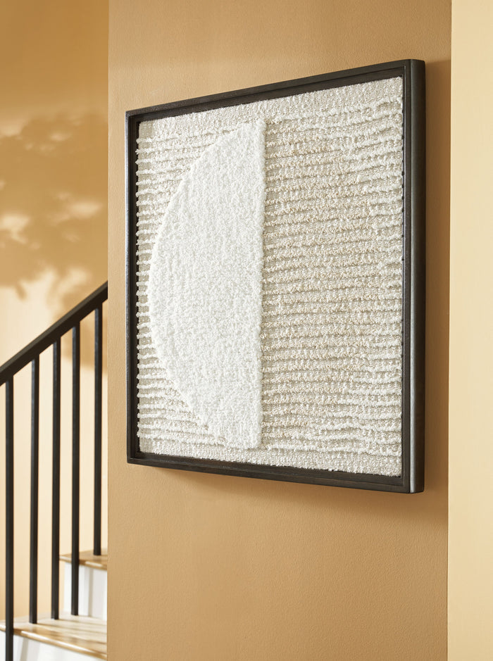 Bachard - Tan / White - Wall Decor by Signature Design by Ashley® | Bel Furniture