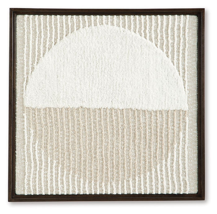 Bachard - Tan / White - Wall Decor by Signature Design by Ashley® | Bel Furniture