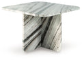 Baretton - Accent Cocktail Table White 26"W x 26"D x 18"H by Signature Design by Ashley® | Bel Furniture