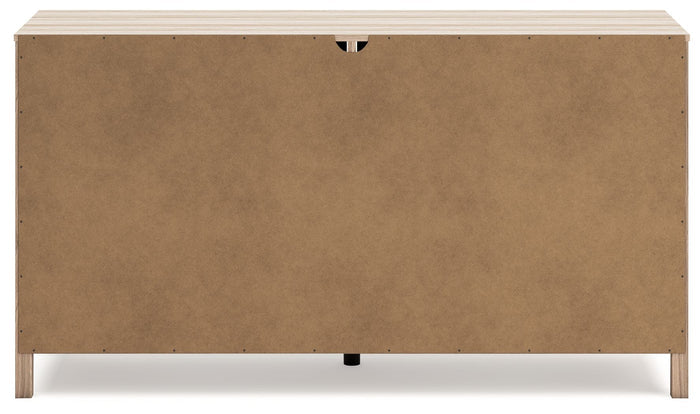 Battelle - Tan - Six Drawer Dresser by Signature Design by Ashley® | Bel Furniture