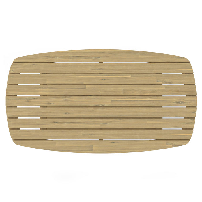 Bayshore - Outdoor Coffee Table - Light Teak by Simpli-Home | Bel Furniture