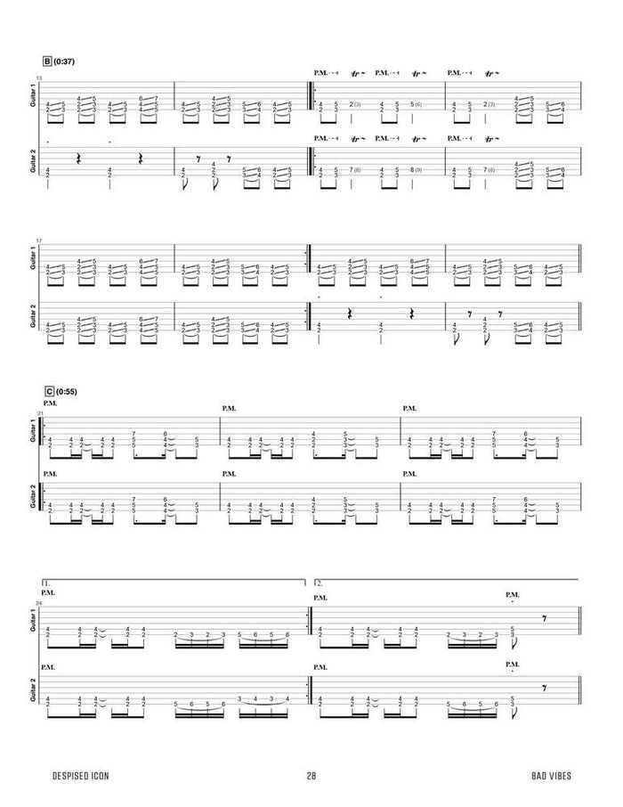 Printed Guitar Book, Digital Guitar Book