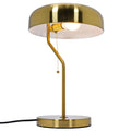 Bedside Nightstand Table Lamp Gold