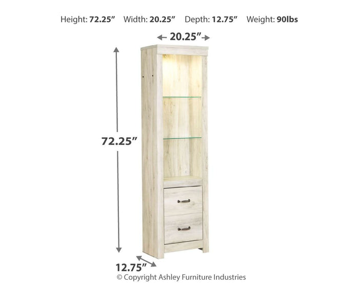 Bellaby - Whitewash - Pier - 2 Drawers by Signature Design by Ashley® | Bel Furniture