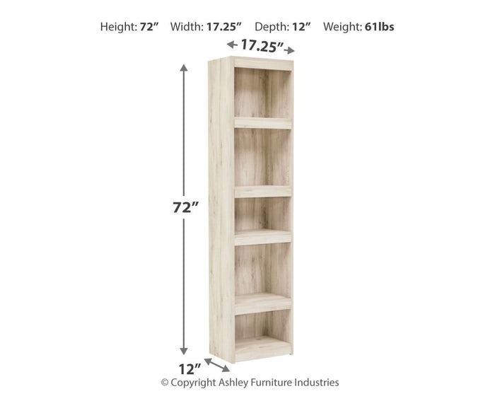 Bellaby - Whitewash - Pier - 4 Shelves by Signature Design by Ashley® | Bel Furniture