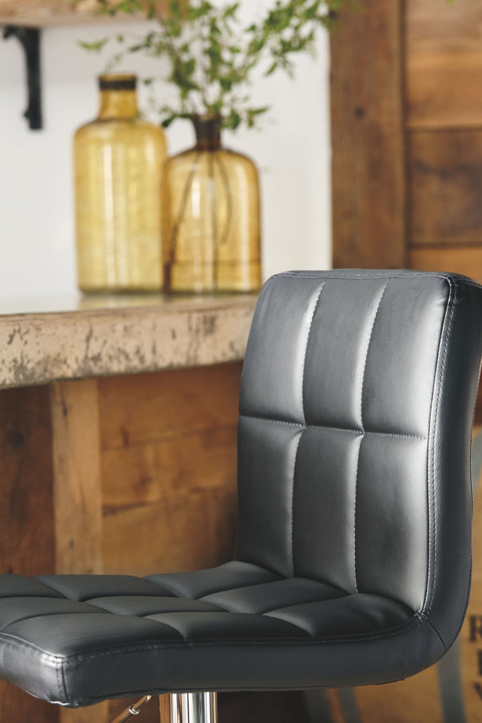 Bellatier - Adjustable Height Barstool (Set of 2) by Signature Design by Ashley® | Bel Furniture