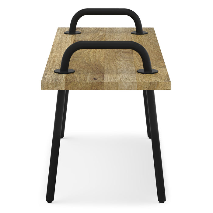 Berkeley - Entryway Bench by Simpli-Home | Bel Furniture