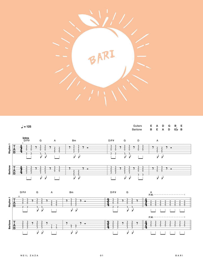 Printed Guitar Book, Digital Guitar Book