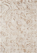 .Betsi Cream Power-Loomed Area Rug 6' 6" x 9' 0"