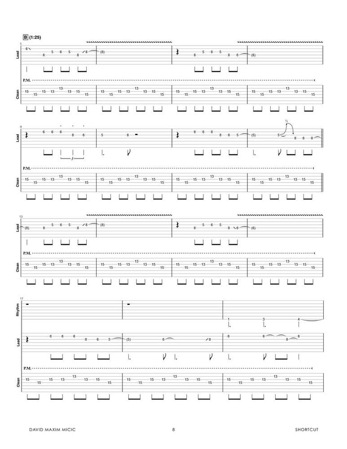 Printed Guitar Book, Digital Guitar Book