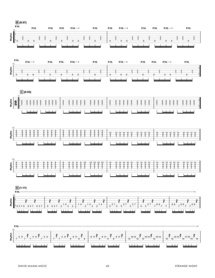 Printed Guitar Book, Digital Guitar Book
