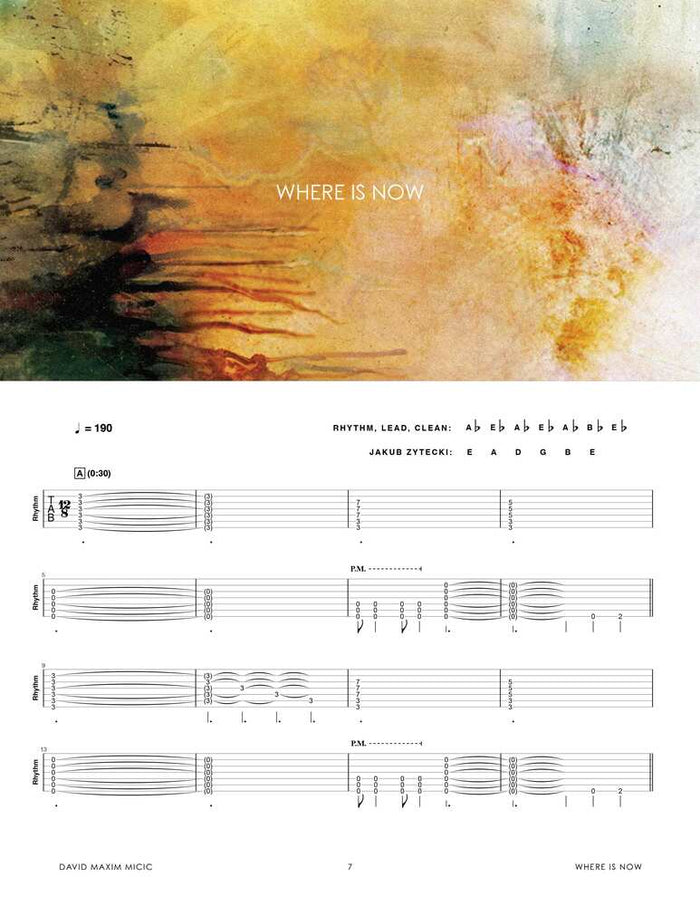 Printed Guitar Book, Digital Guitar Book
