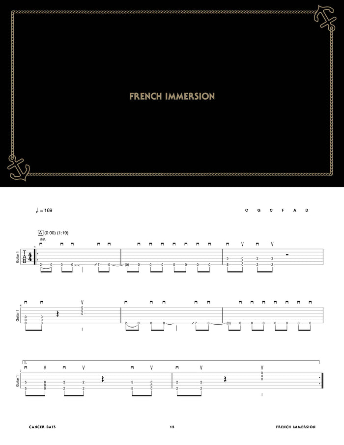 Printed Guitar Book, Digital Guitar Book