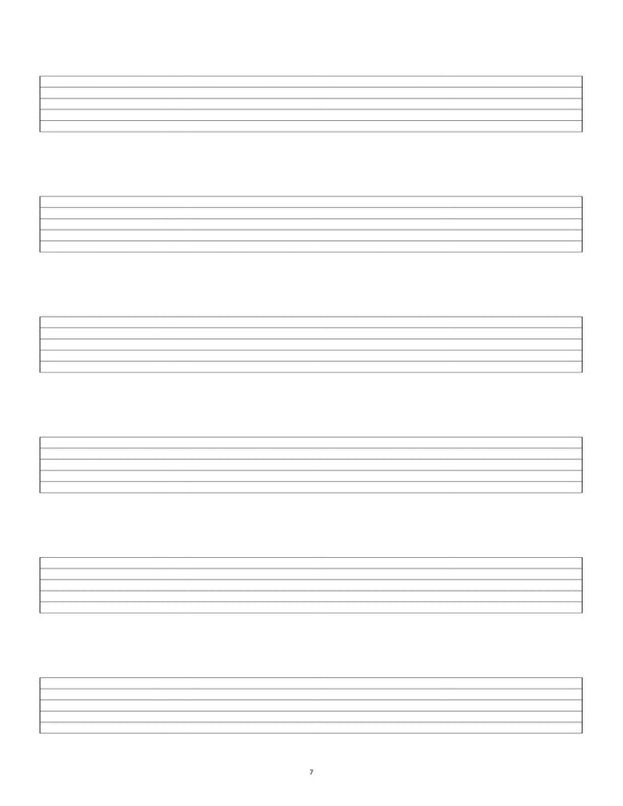 Printed Guitar Book