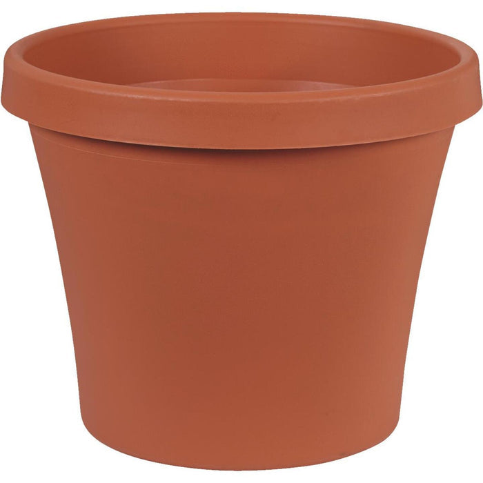 Bloem 8 In. Dia. Terracotta Poly Classic Flower Pot