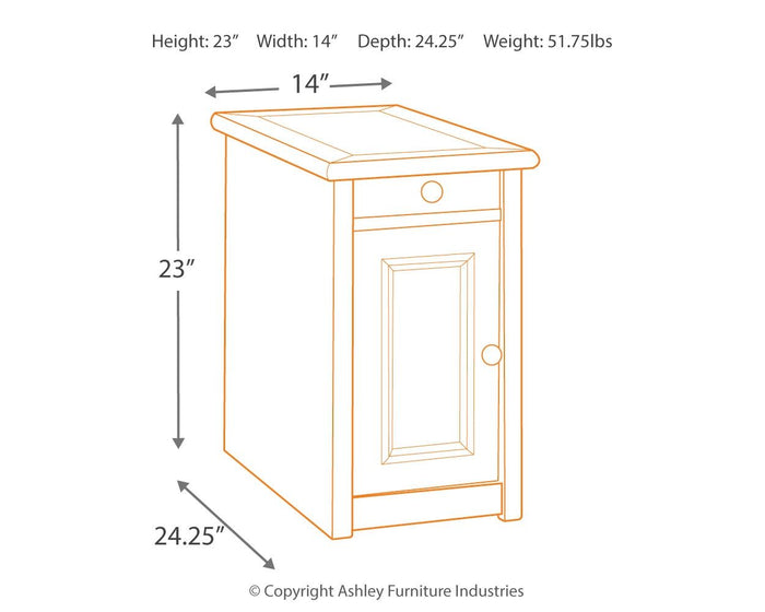 Bolanburg - Chair Side End Table by Signature Design by Ashley® | Bel Furniture