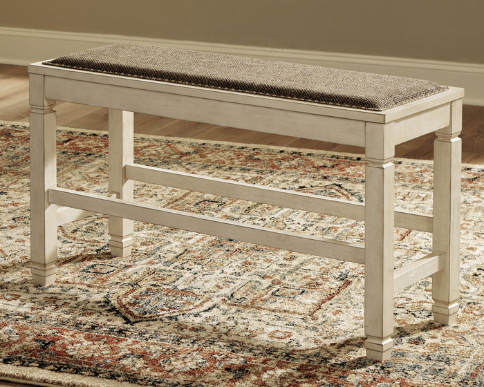 Bolanburg - DBL Counter UPH Bench - Beige - view 7