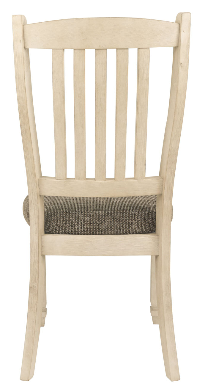 Bolanburg - Dining UPH Side Chair (Set of 2) - Rake Back - Brown / Beige - view 7