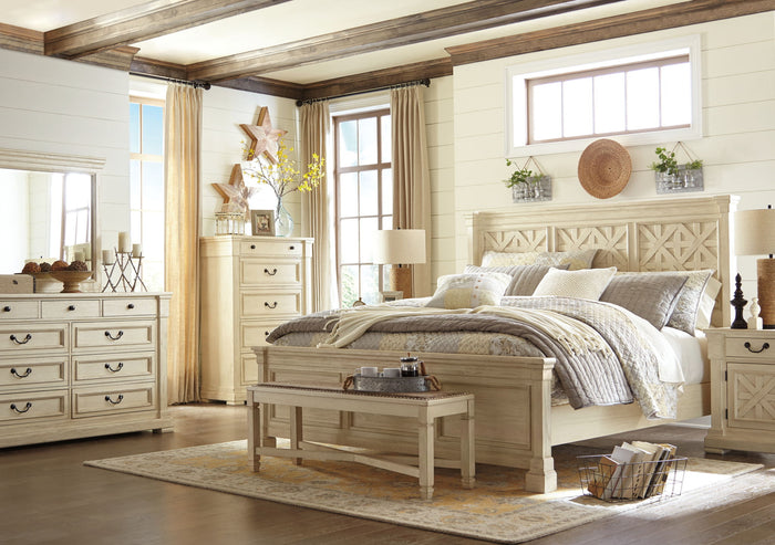 Bolanburg - Large UPH Dining Room Bench - Beige - view 4