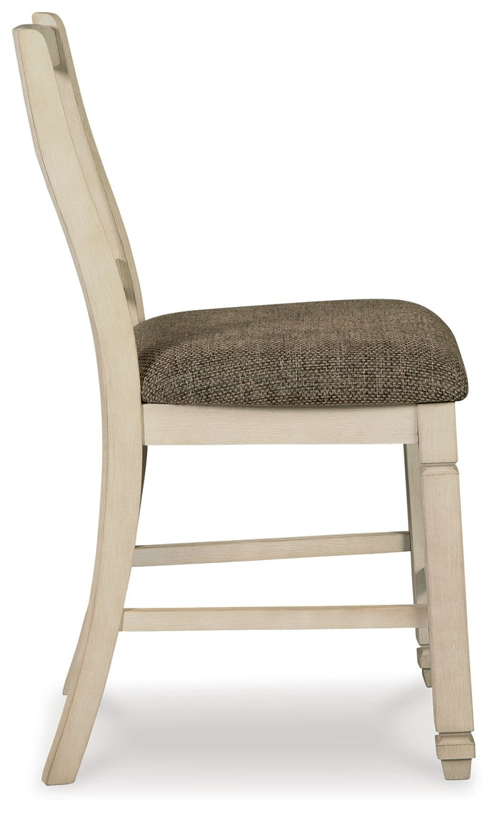 Bolanburg - Upholstered Barstool (Set of 2) - Beige - view 5
