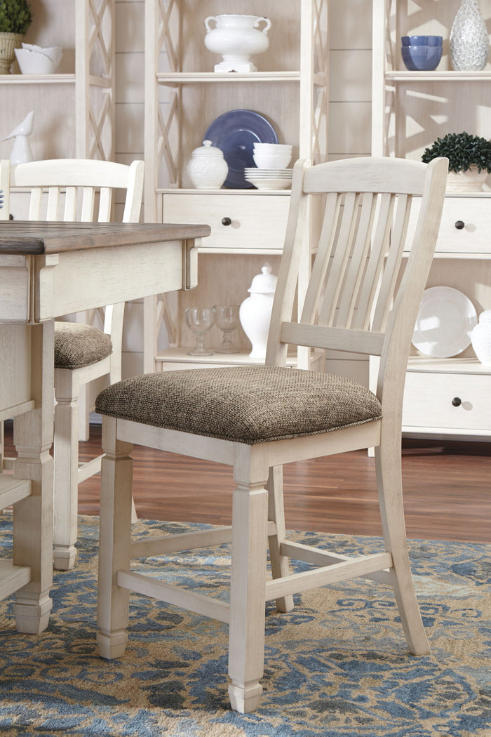 Bolanburg - Upholstered Barstool (Set of 2) - Beige - view 6