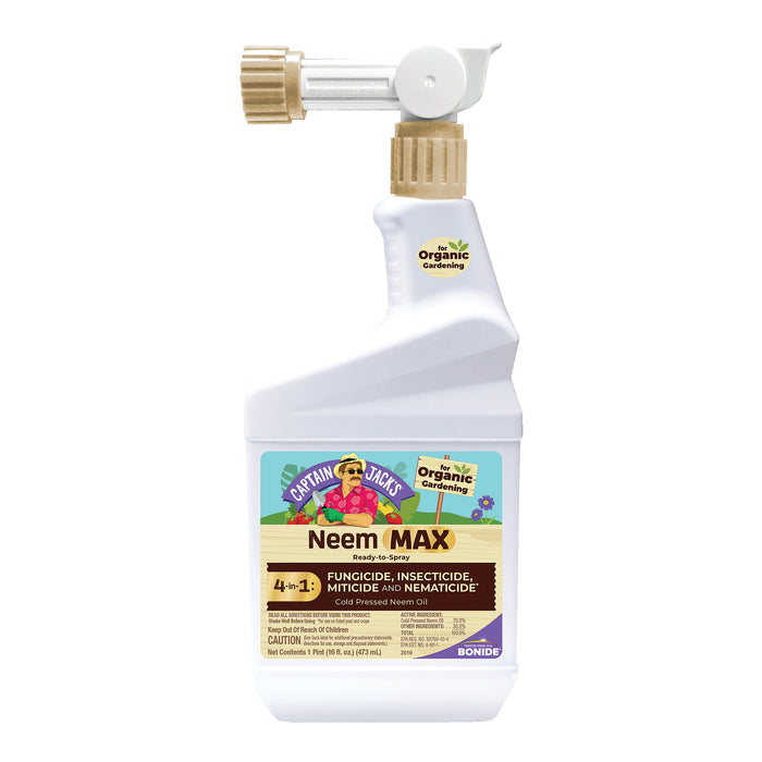 Bonide Captain Jack’s Neem Max Ready-to-Spray Cold Pressed Neem Oil