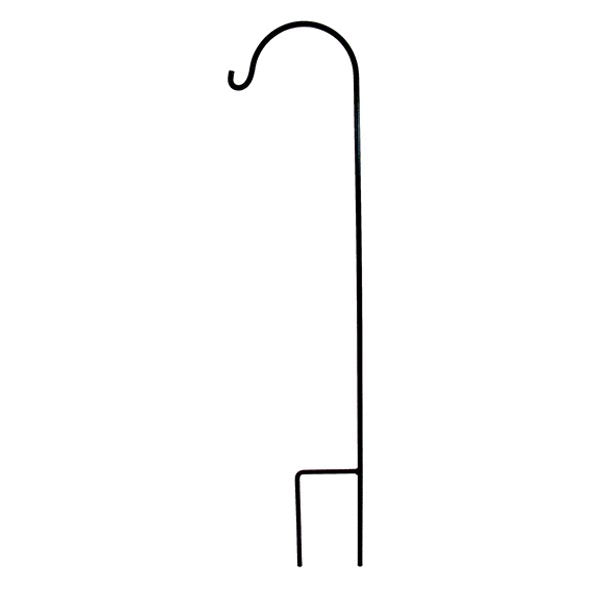 Border Concepts 5' 4" Short Single 5/8" Crane Hook, Black