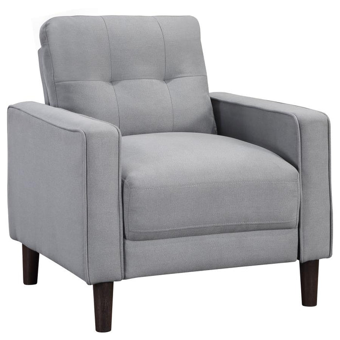 Bowen Upholstered Track Arm Tufted Accent Chair
