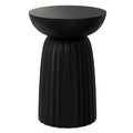 Boyd Stripe Accent Table Black
