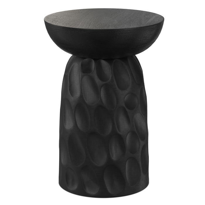 Boyd V Chisel Accent Table Black