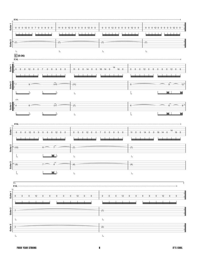 Printed Guitar Book, Digital Guitar Book