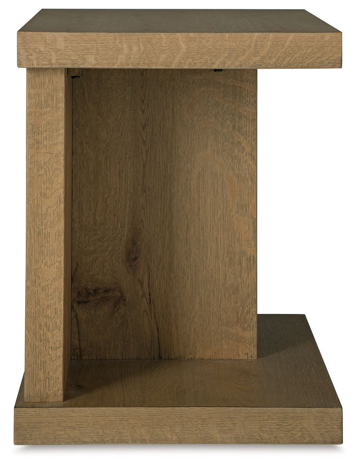 Brinstead - Light Brown - Chair Side End Table by Signature Design by Ashley® | Bel Furniture