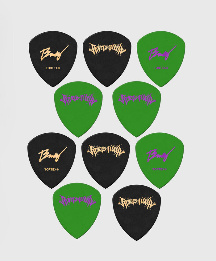 10 Custom Dunlop Flow Picks