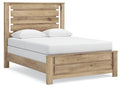 Brozmont Queen Panel Bed Tan