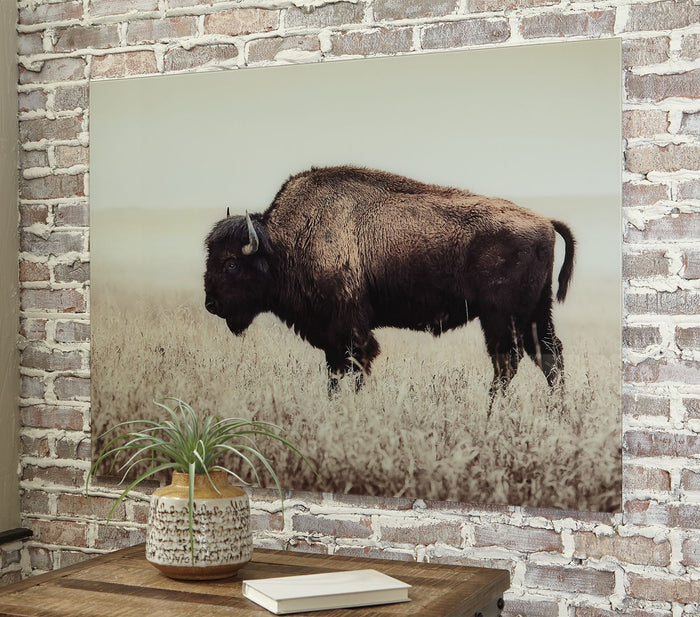 Brutus - Sepia - Wall Art by Signature Design by Ashley® | Bel Furniture