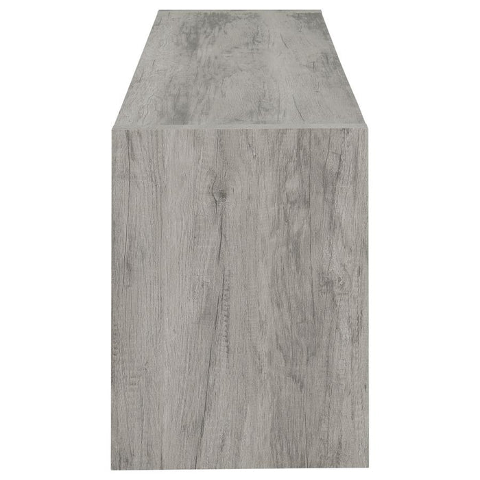 Burke - 2 Door Engineered Wood TV Stand - Gray Driftwood