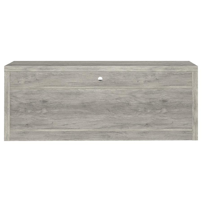 Burke - 2-Drawer Engineered Wood TV Stand - Gray Driftwood