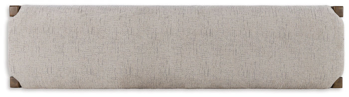 Cabalynn - Oatmeal / Light Brown - Large Uph Dining Room Bench by Signature Design by Ashley® | Bel Furniture