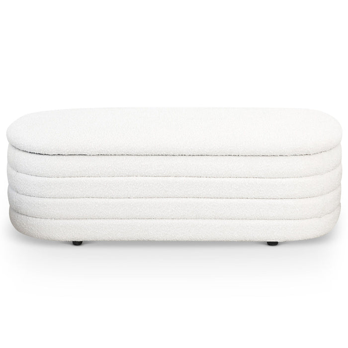Cabana - Bench With Storage - Ivory - view 5