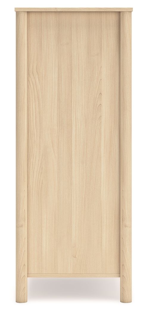 Cabinella - Tan - Five Drawer Chest by Signature Design by Ashley® | Bel Furniture
