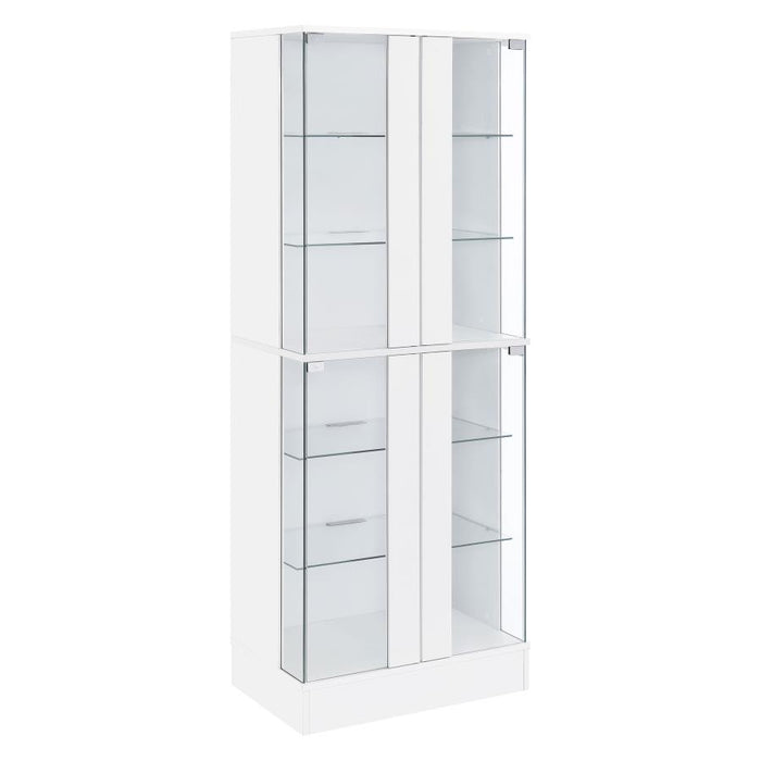 Cabra 4-door LED Curio Display Cabinet