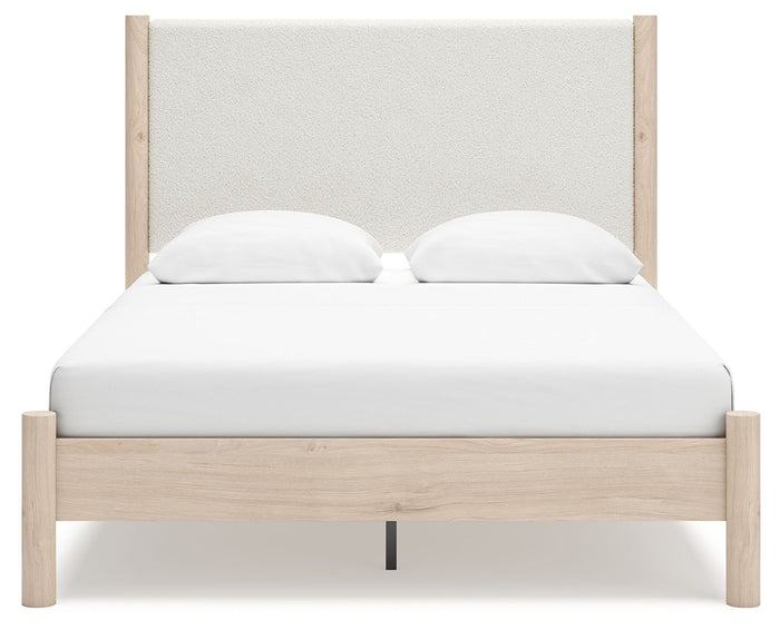 Cadmori - Upholstered Panel Bed by Signature Design by Ashley® | Bel Furniture