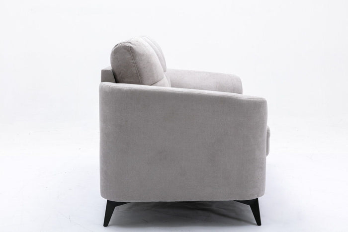 Callie - Woven Fabric Loveseat by Lilola Home | Bel Furniture