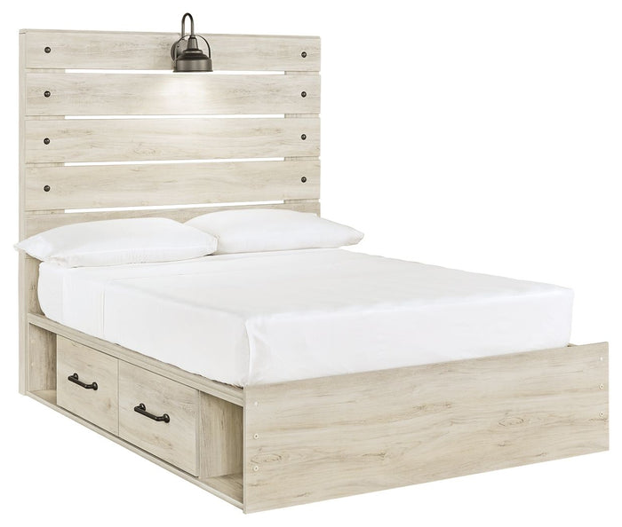 Beige / Full / Side Storage