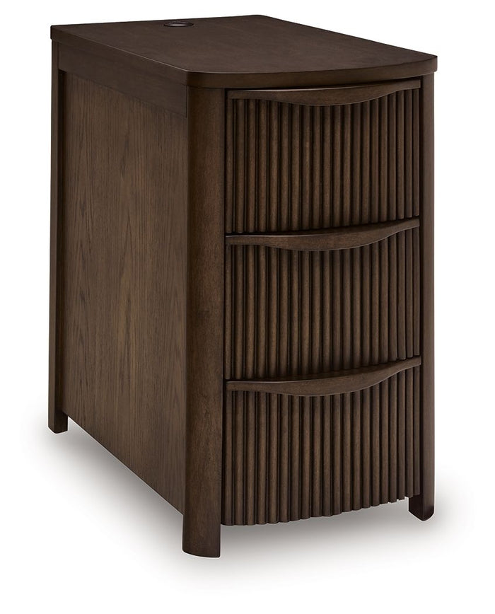 Camdill - Chair Side End Table - view 2
