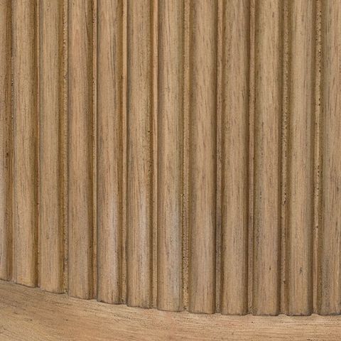 Camdill - Light Brown / White - Round End Table by Signature Design by Ashley® | Bel Furniture