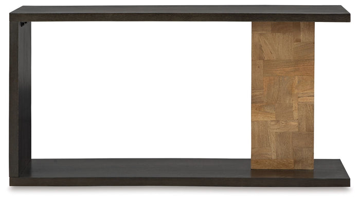 Camlett - Brown - Console Sofa Table by Signature Design by Ashley® | Bel Furniture