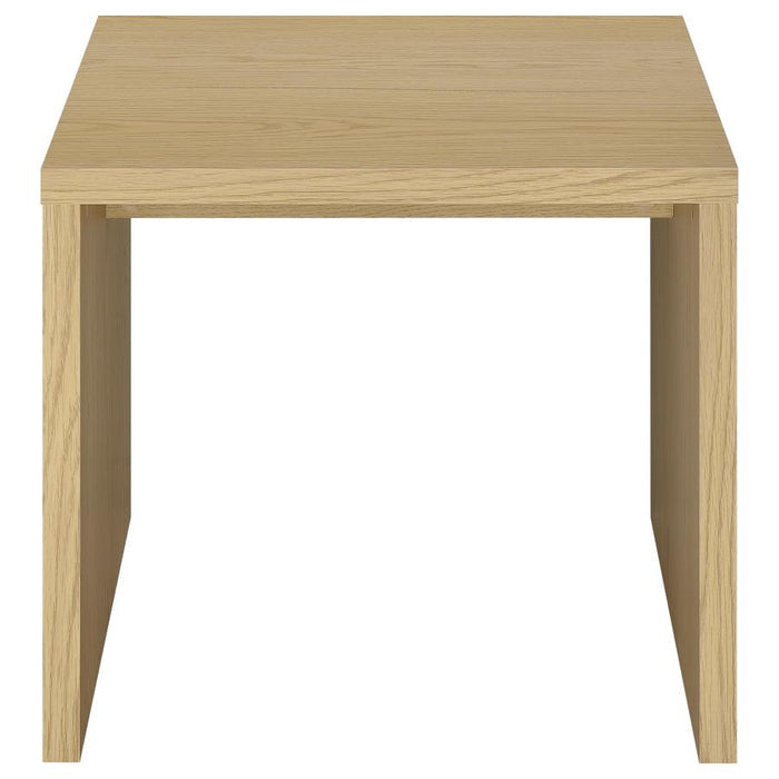 Canoga - Lift Top Cocktail Coffee Table Set - Light Oak