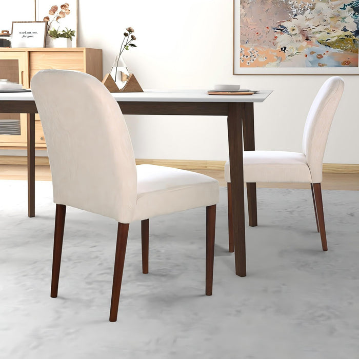 Capri - Dining Chair (Set of 2) - Beige by Ashcroft Furniture | Bel Furniture