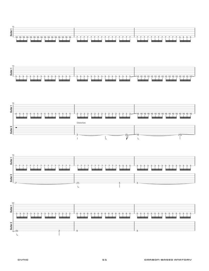 Printed Guitar Book, Digital Guitar Book